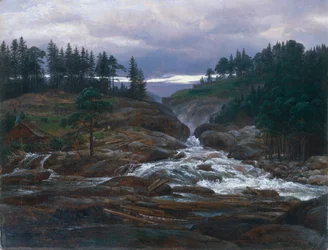 The Lower Falls of the Labrofoss